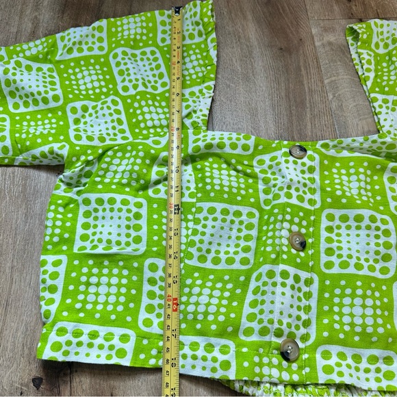 R-197. the Odells Julie Top Green Size XLarge - Picture 11 of 13